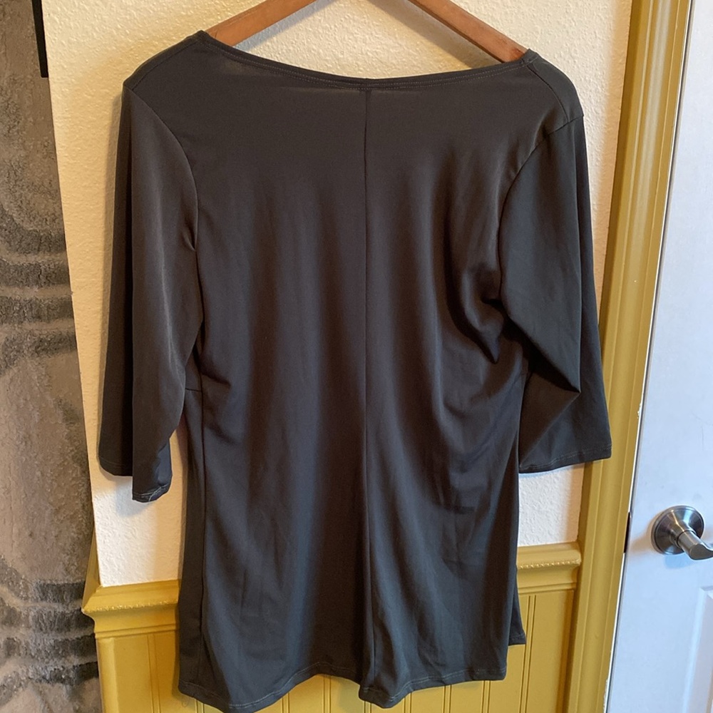 Olive Green 1X top - Picture 5 of 5